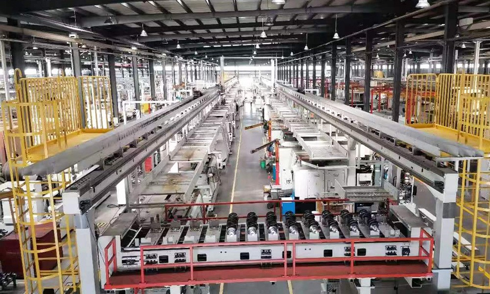 Crankshaft production workshop